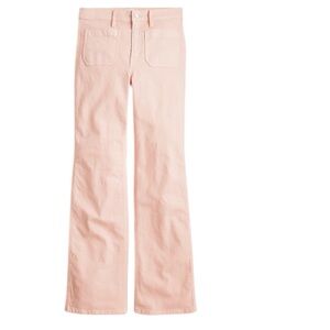 J. CREW High-rise full-length garment-dyed flare jean - Sz. 27
